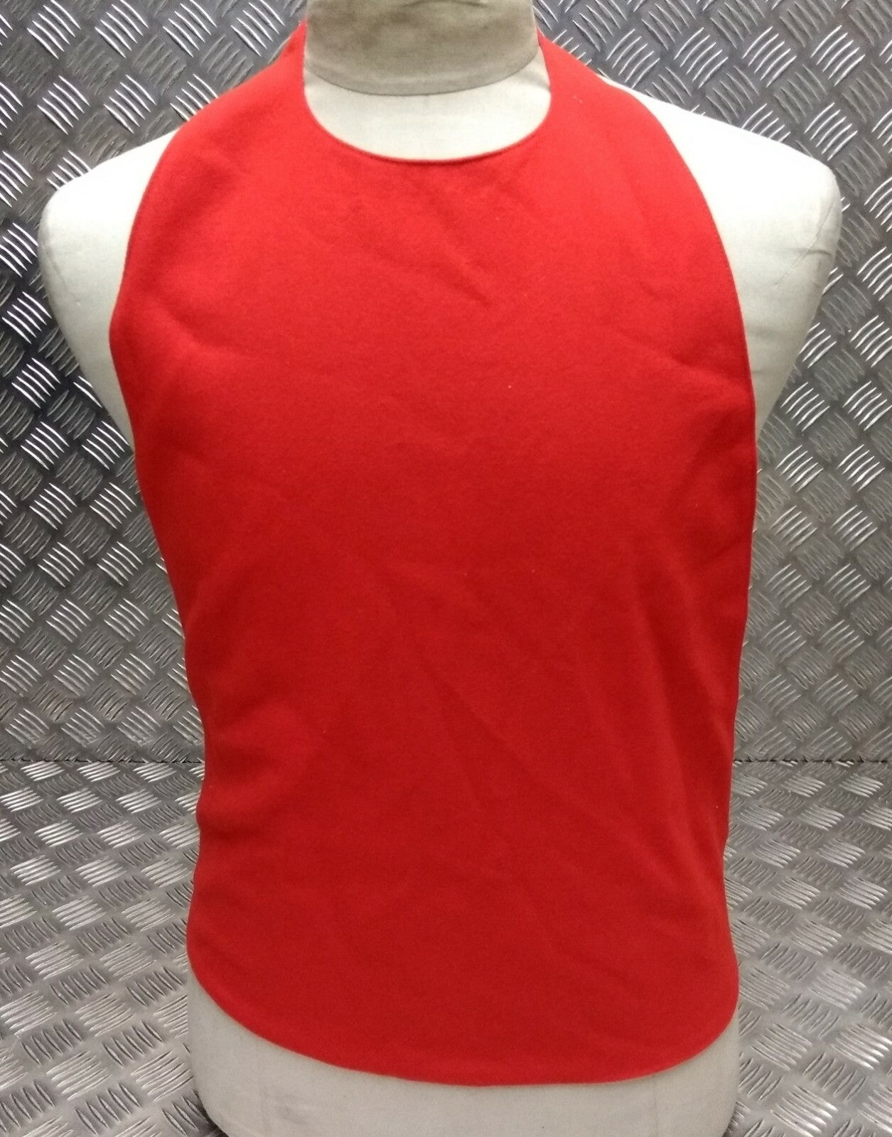 Genuine Ex British ARMY Regiment Officers Scarlet Bib Apron Ceremonial & Parade