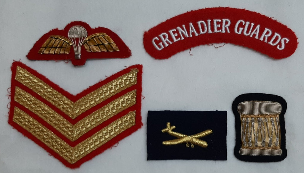 Assorted British Insignia UK and Army Patches / Chevrons Mixed Lot of 5