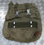 Vintage Pack Canvas Heavy Duty Back Pack Pannier Side Bag