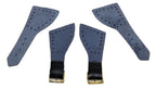 Mess Foot Straps Leather British NCO Brass Buckle HCav Cavalry Pattern