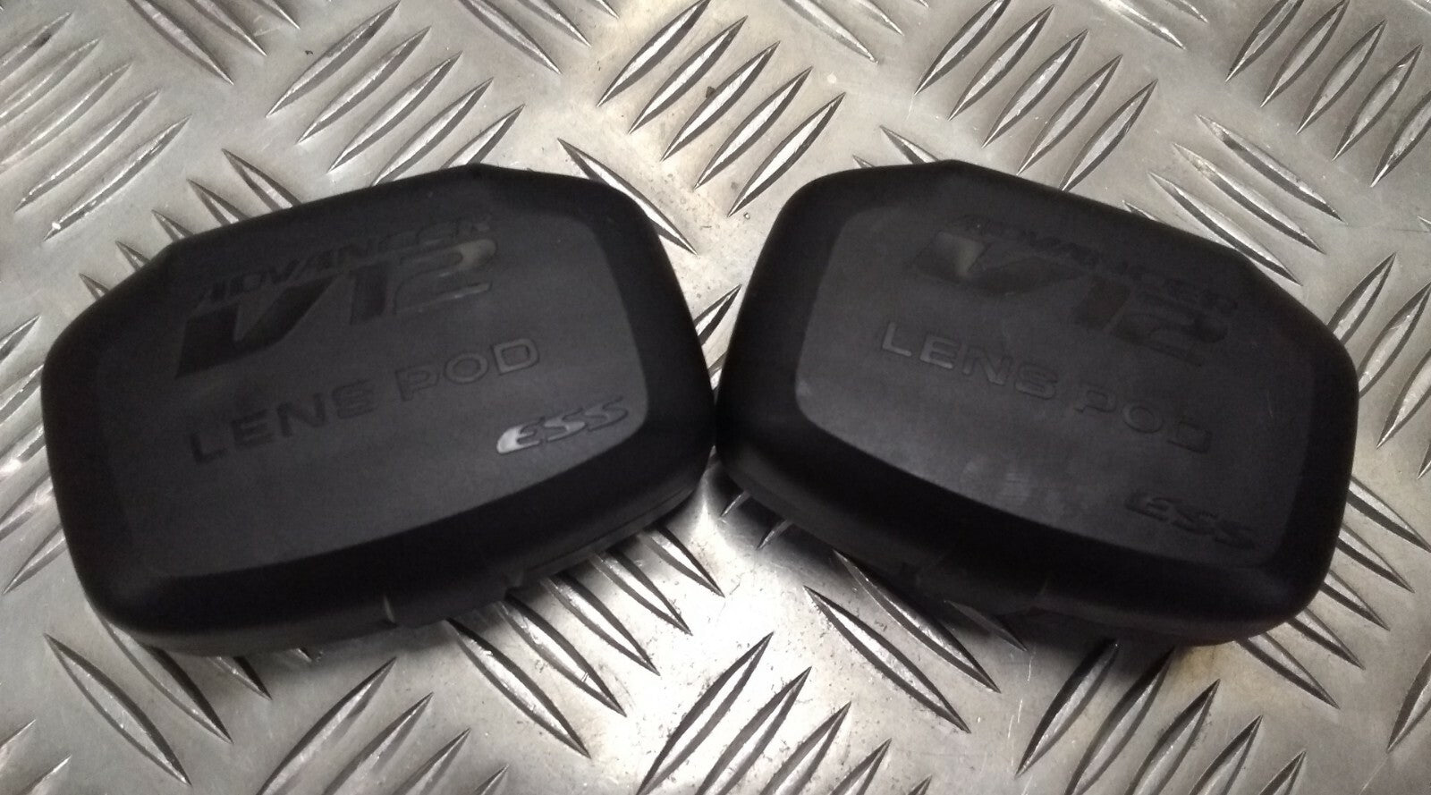 Genuine Army 1 pair ESS V12 Ballistic Protective Goggles Hard Lens Pods