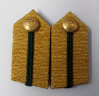 Dubai Gorgets Gold Braid Detail & Green Piping Fancy Dress