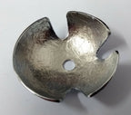 Genuine Issue Pith Headwear Chrome Top 2" Dome Made in England