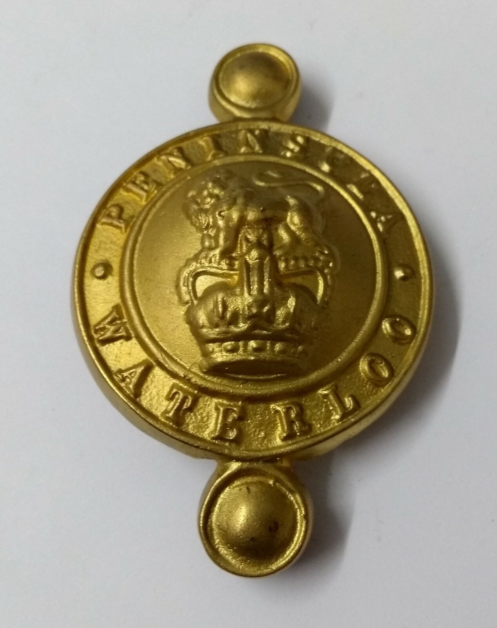 Genuine British Army Household Cavalry Horse Breastplate Insignia H Cav