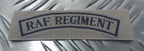 Genuine Vintage British RAF Royal Air Force "R.A.F Regiment" Tropical Stone Patch