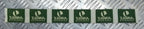 Genuine Vintage Jungle Hardwear Clothing Label With The jungle logo Never Sewn