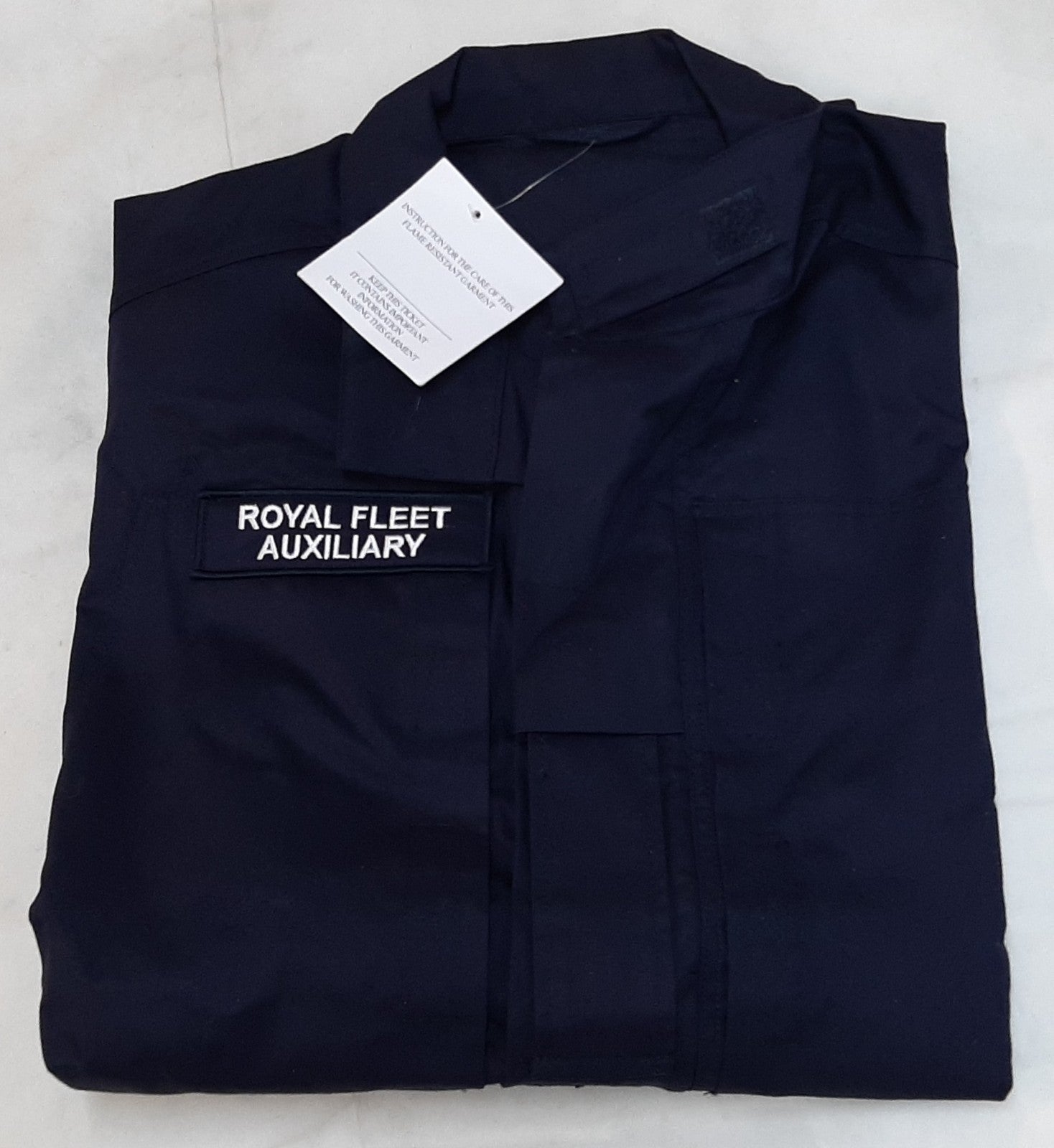 RFA Combat Jacket Fleet Auxiliary Warm Weather FR Fire Resistant British Navy