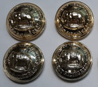 Duke of Wellington West Riding Buttons British Dress Size 40L