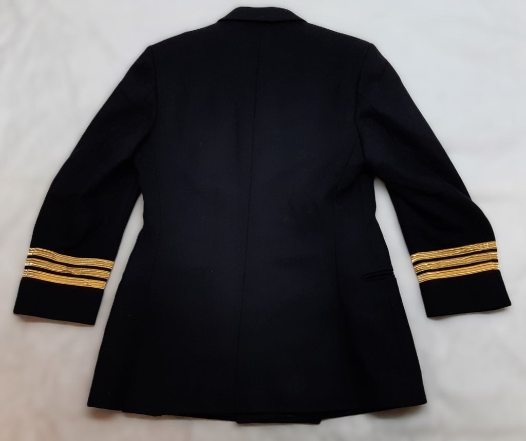 RN Jacket British Naval OFCs Com No5 undress Barathea 8 Button 104 RG