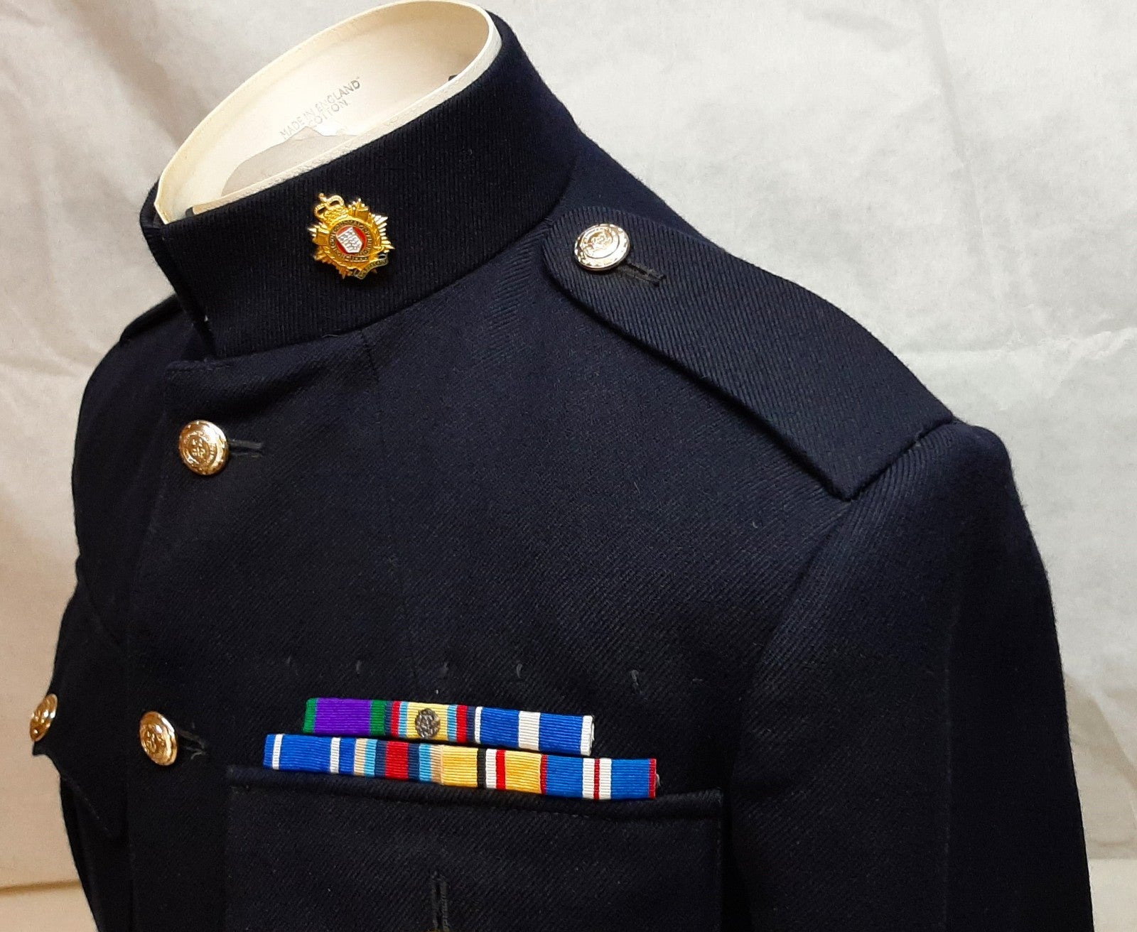British Army No1 WO Jacket Blues Dress OFC Style RMAS/RLC Chest 40"