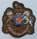 Army Guards Crest No2 Extra Large Embroidered Dieu ET MON DROIT Insignia Patch