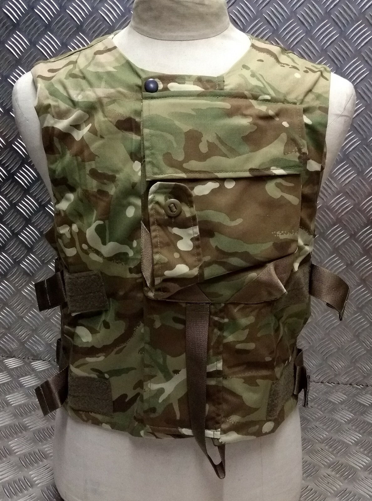 MTP Body Vest CBA Combat Body Cover British Multi Camo Pattern - Used