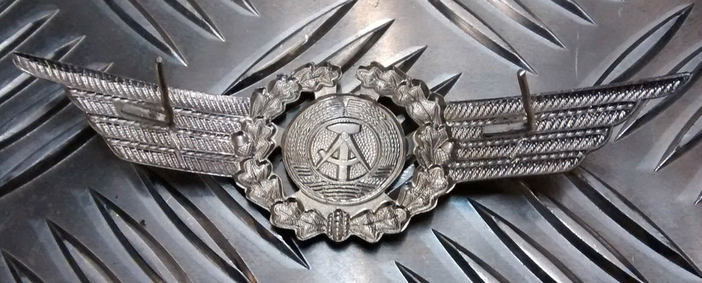Genuine East German Forces Metal Cap Badge DDR NVA- NEW