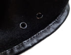 Black Wool Military Style Beret Size 7 / Small - NEW