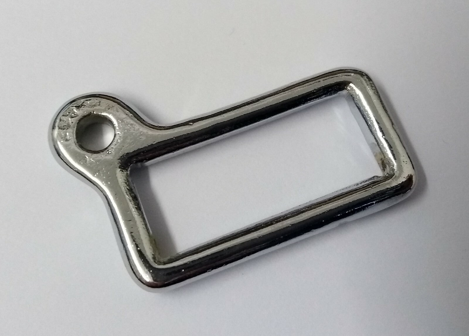 1" Chrome Looped Belt Stay & Hanger British Made Issue x 2 NEW