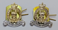 AGC Collar Dogs No2 Dress Adjutant General's Corps "Animo et fide"