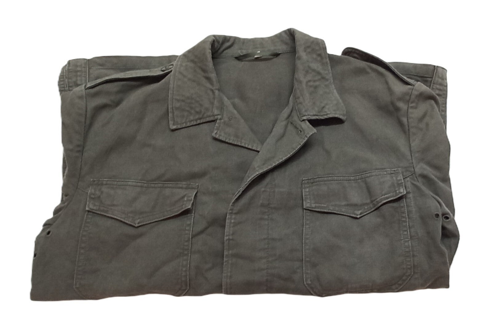 Vintage German Jacket Field Grey "Moleskin" 1985 Bundeswehr Older Pattern