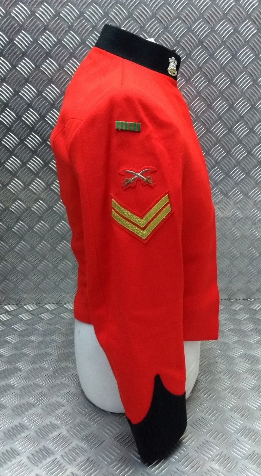 D&D Mess Dress Jacket With Collar Badges & Patches Present Devon and Dorset