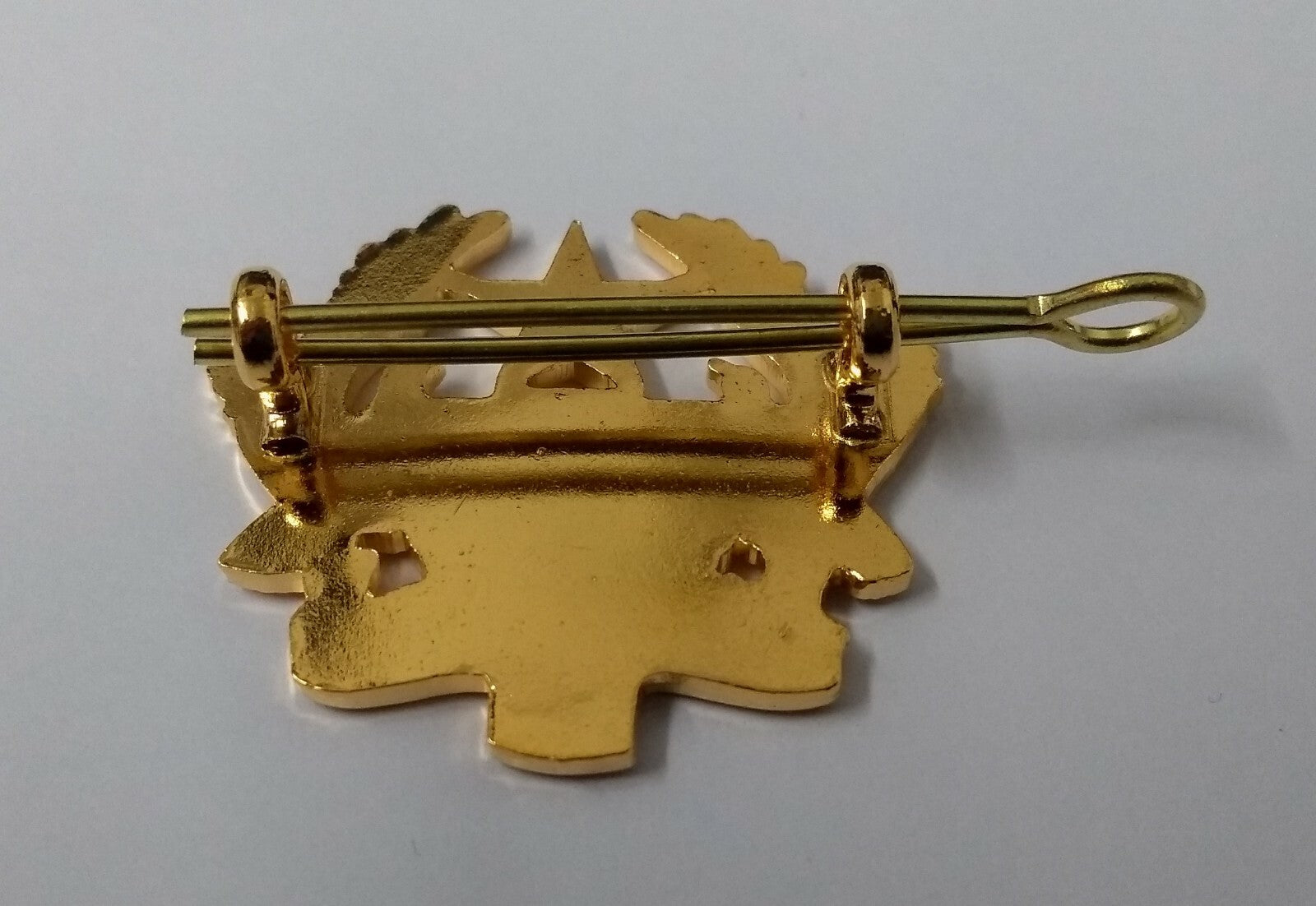 Obsolete Ghana Coat of Arms Insignia Metal Badge
