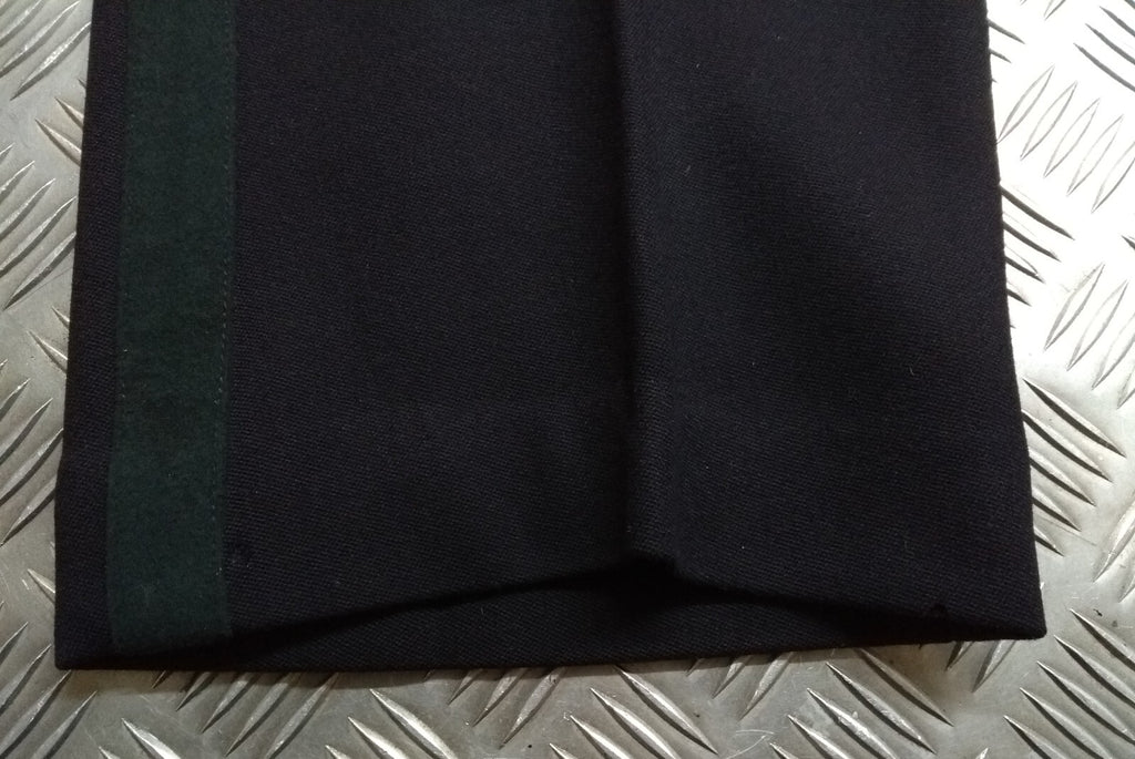 Vintage No1 Trousers British Army With Infantry / Rifles Green Stripes 1963 Pat