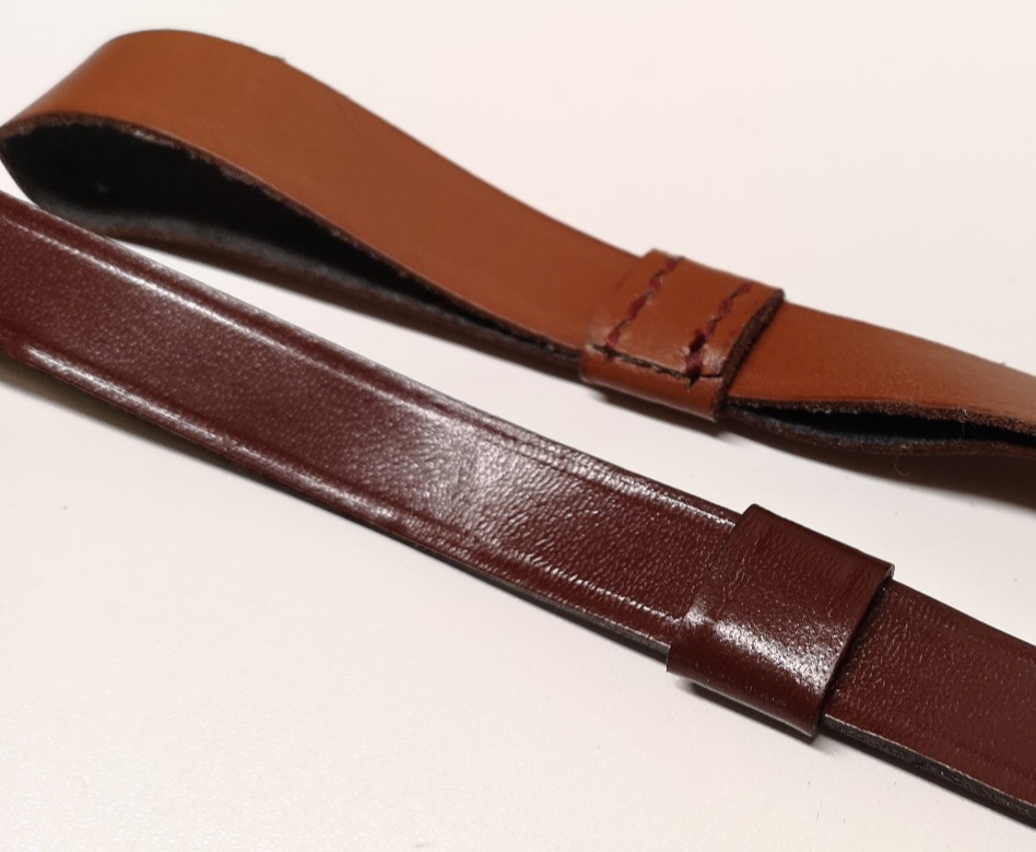 Officers Ceremonial & Parade Dark & Light Brown Leather Sword Knots