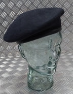 RN Navy Beret Wool Knitted British Naval Royal Blue 49cm NEW