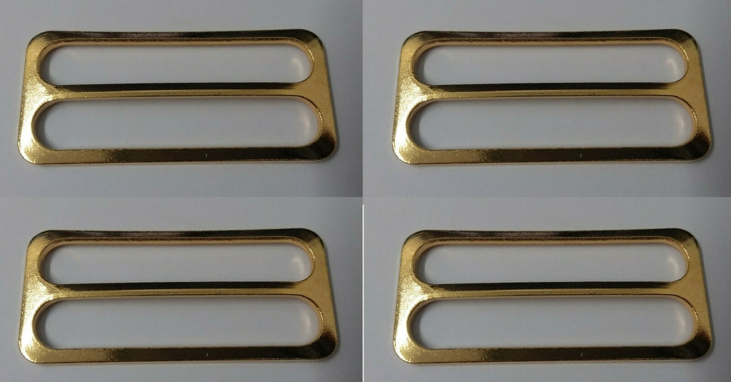Genuine British Gilt Stable & Parade Belt Slider Adjuster X4 STD78