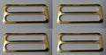 Genuine British Gilt Stable & Parade Belt Slider Adjuster X4 STD78