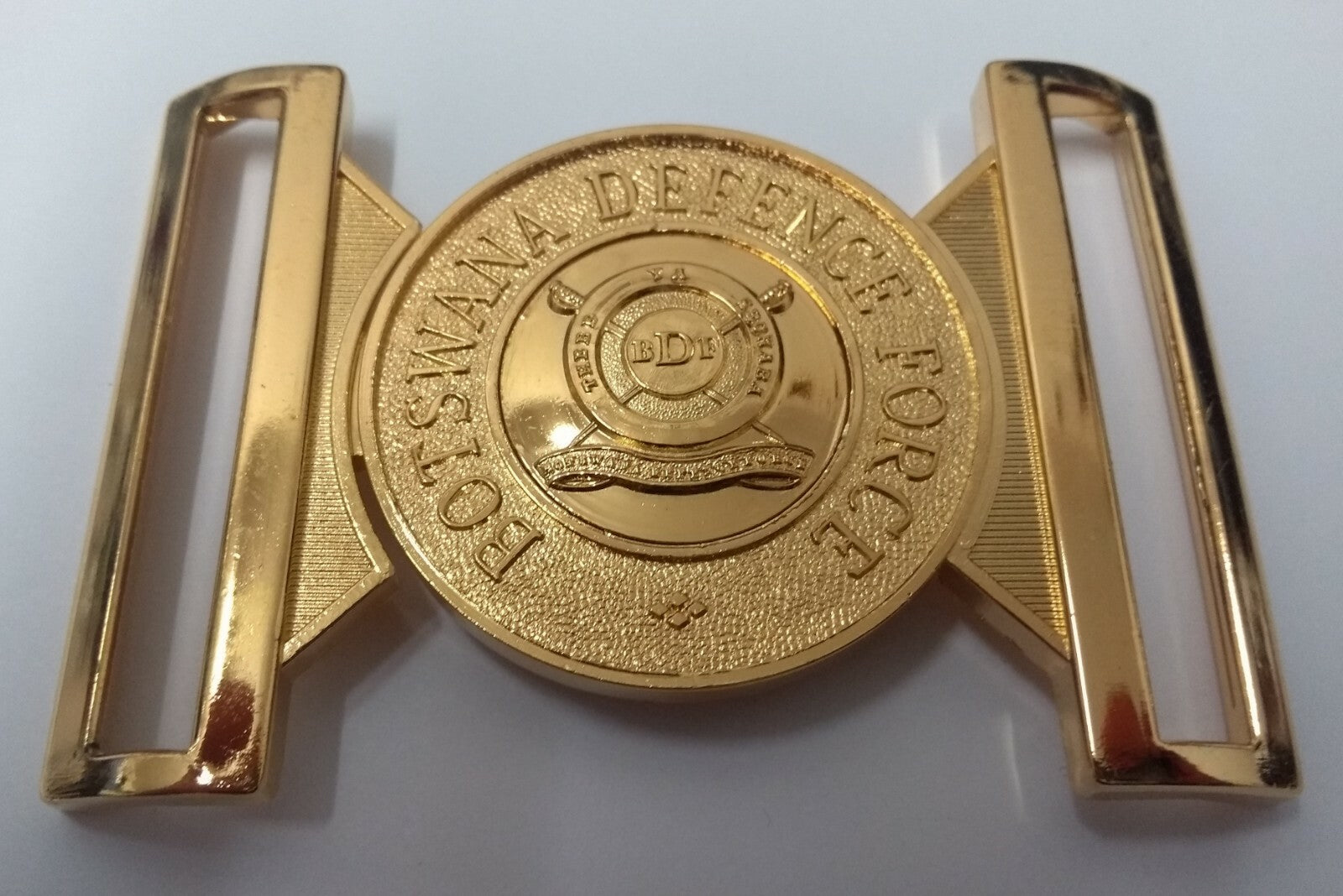Botswana Belt Buckle Locket With Insignia - NEW