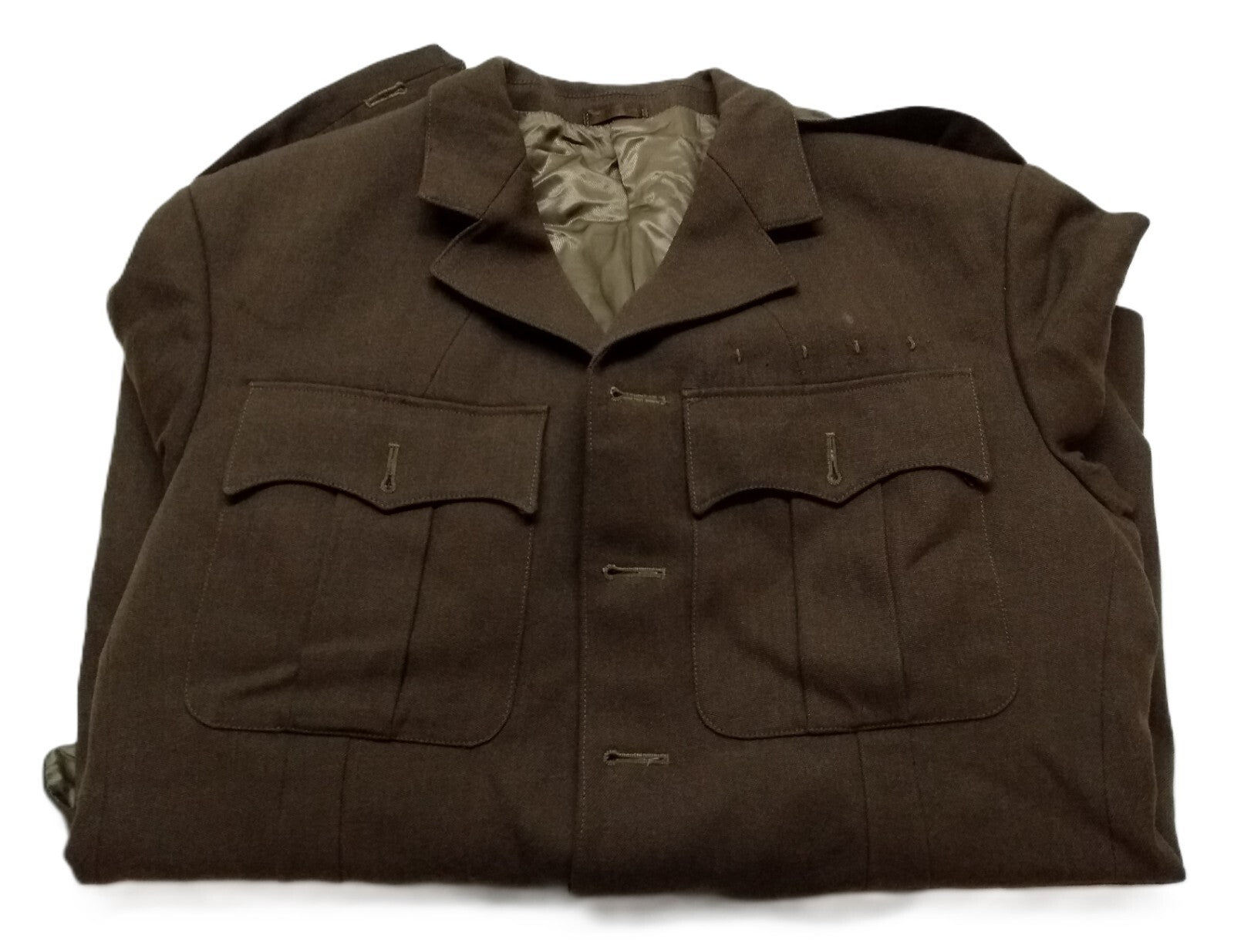 Vintage No2 Jacket British Army Old Pattern Ofc No Buttons Big Size