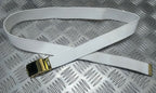 British White RN Trousers Belt 1¼" Roll Buckle Royal Navy Grade 1