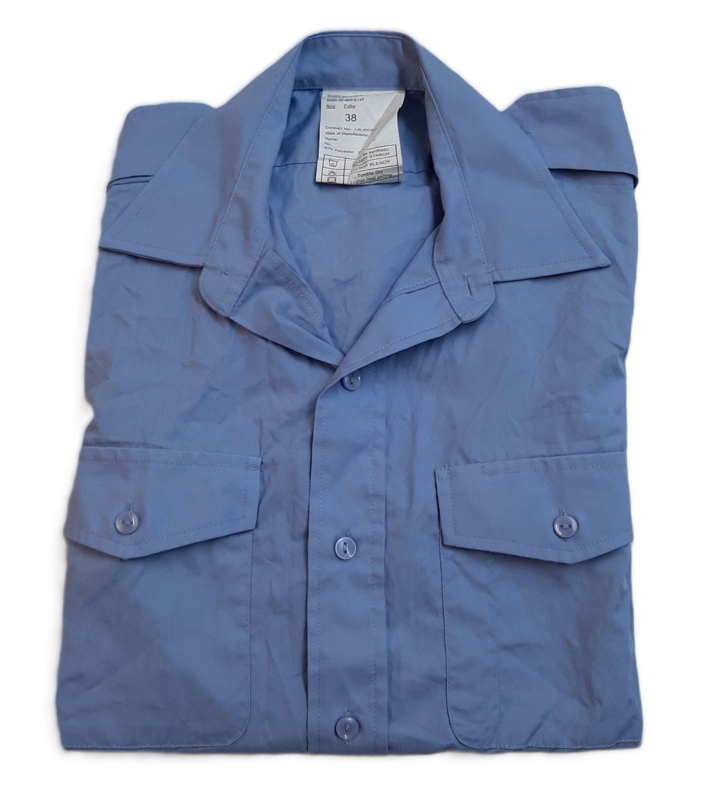RAF Royal Air Force AIR Force Shirt Short Sleeve Airforce Blue No1 Various Sizes Available GD2