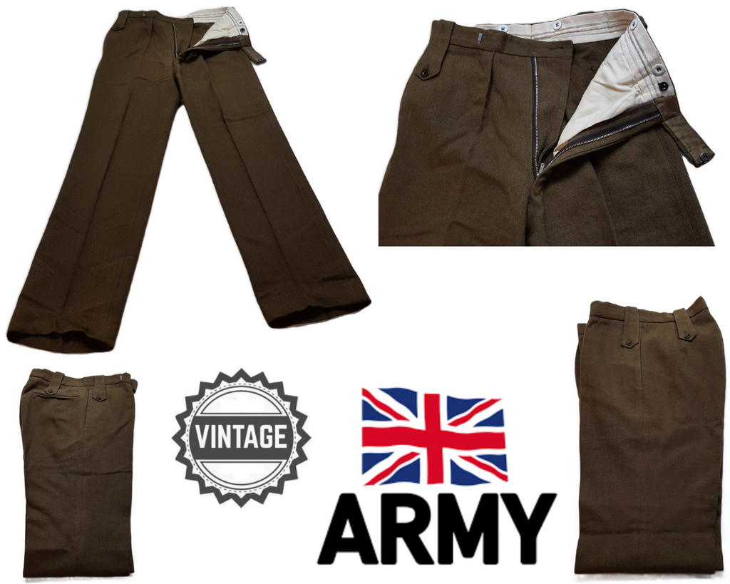 No2 Officer's Trousers British Army Old Pattern Number Two Uniform Dress W30"