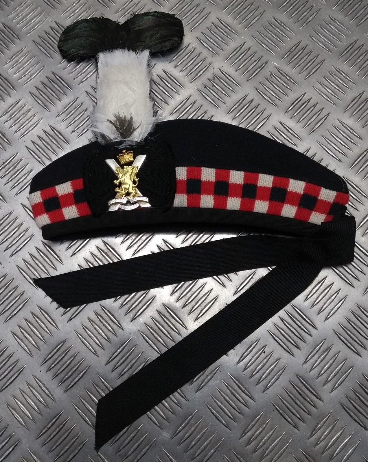 Glengarry Hat Triple Diced Royal Regiment of Scotland British Army Pattern ASST