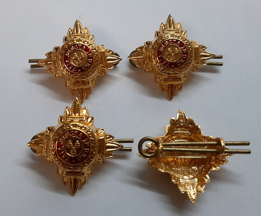 Genuine Issue Officer Rank Pips Metal Tria Juncta In Uno Assorted Ranks