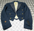 No5 Mess Jacket Vintage RAF Royal Air Force Blue Grey OFC Dress Faulty