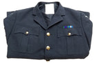 RAF Royal Air Force Vintage No1 Jacket Old Dress Pattern Airforce Blue Grey Colour With Badges