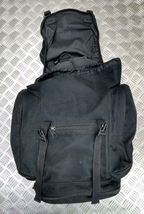 British Army 30 litre Black Field Daysack Rucksack Backpack