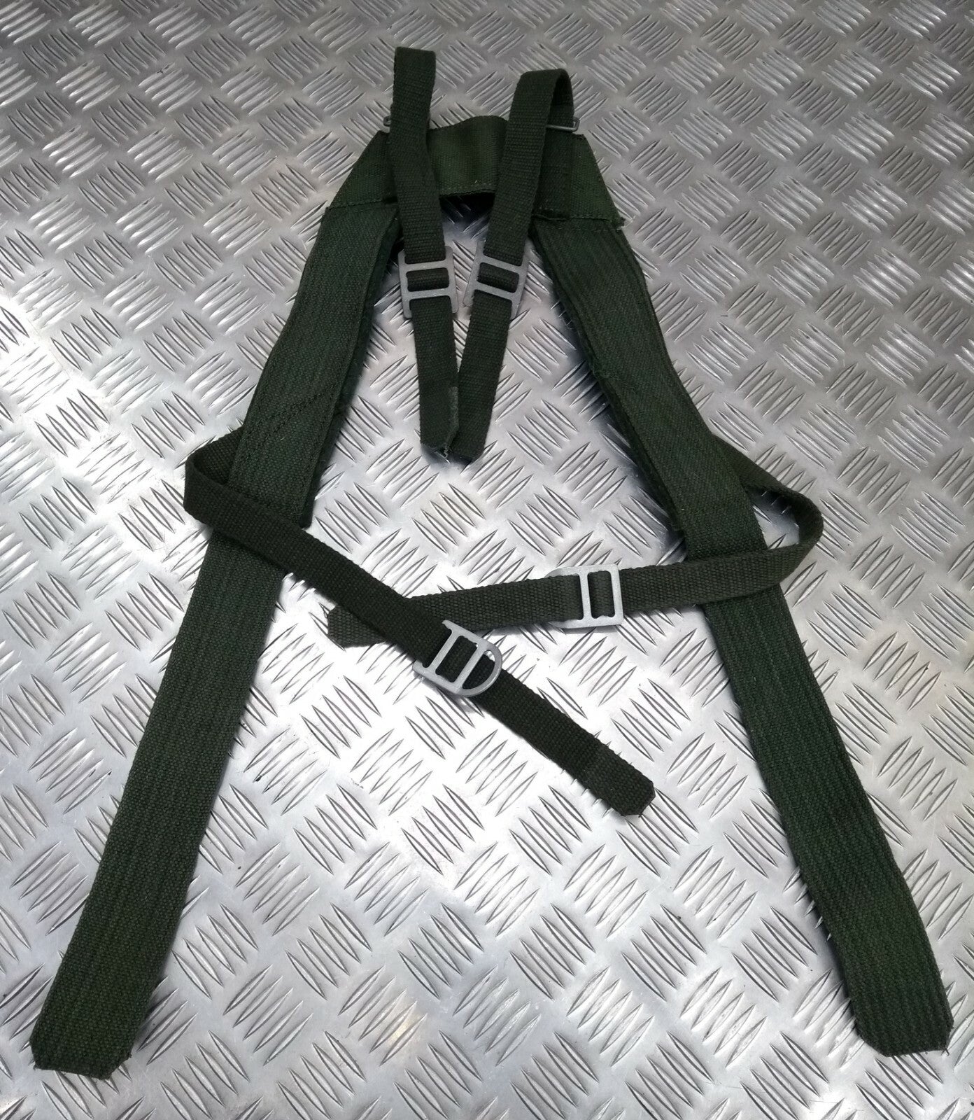 Genuine Vintage Issue Green Web Yoke / Suspender / Brace Harness HDRSL