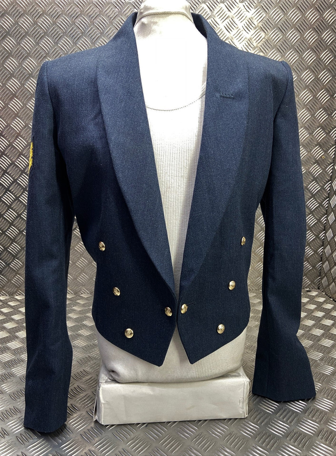 RAF No5 Mess Jacket Air Force Blue / Grey Royal Air Force Colour Size 109cm Long