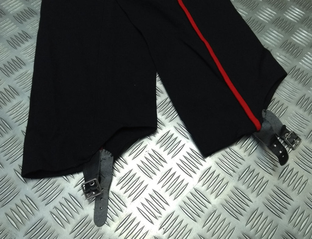 No1 RM Trousers Zip Closure Winged Backed Genuine Naval Issue With Foot Straps