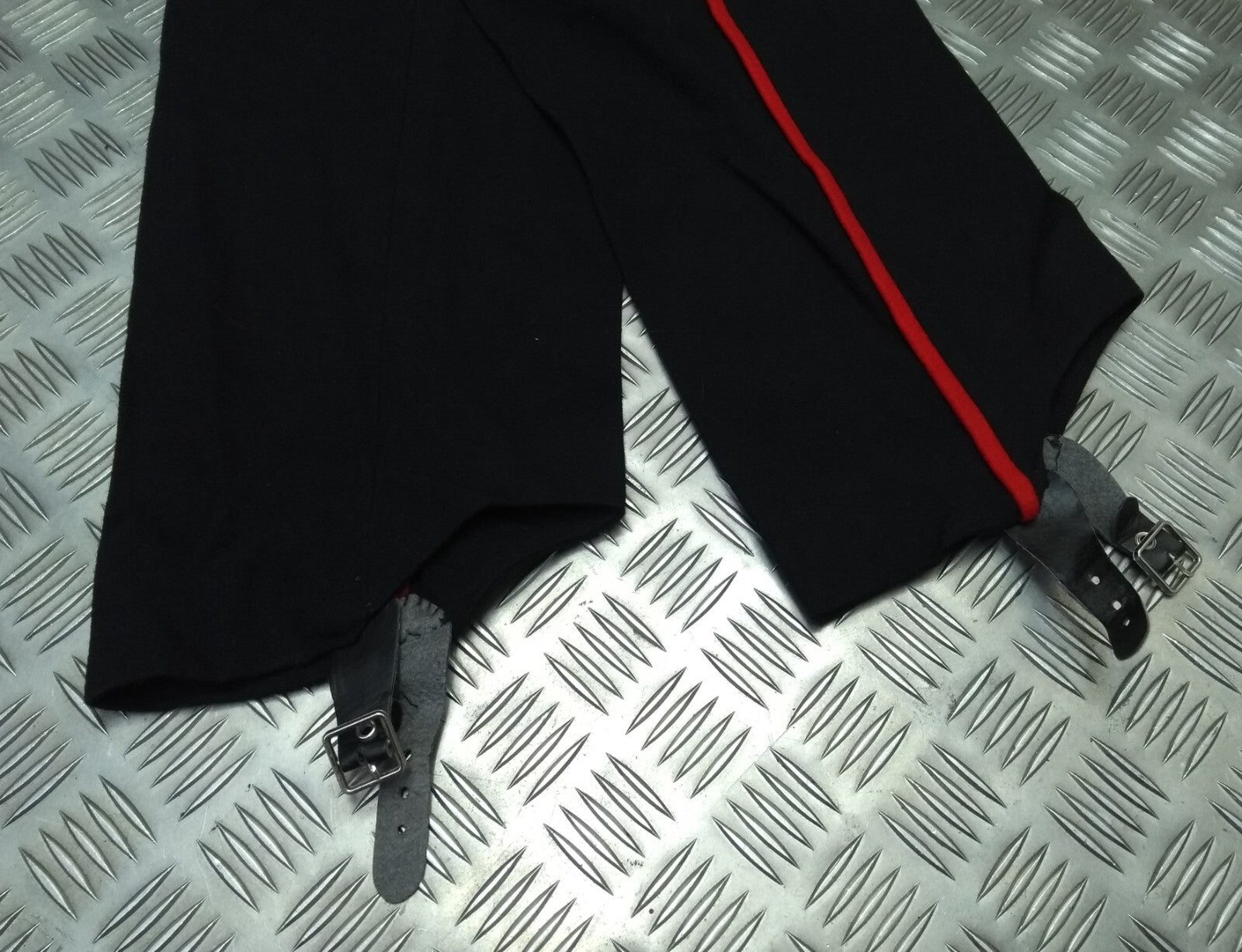 No1 RM Trousers Zip Closure Winged Backed Genuine Naval Issue With Foot Straps