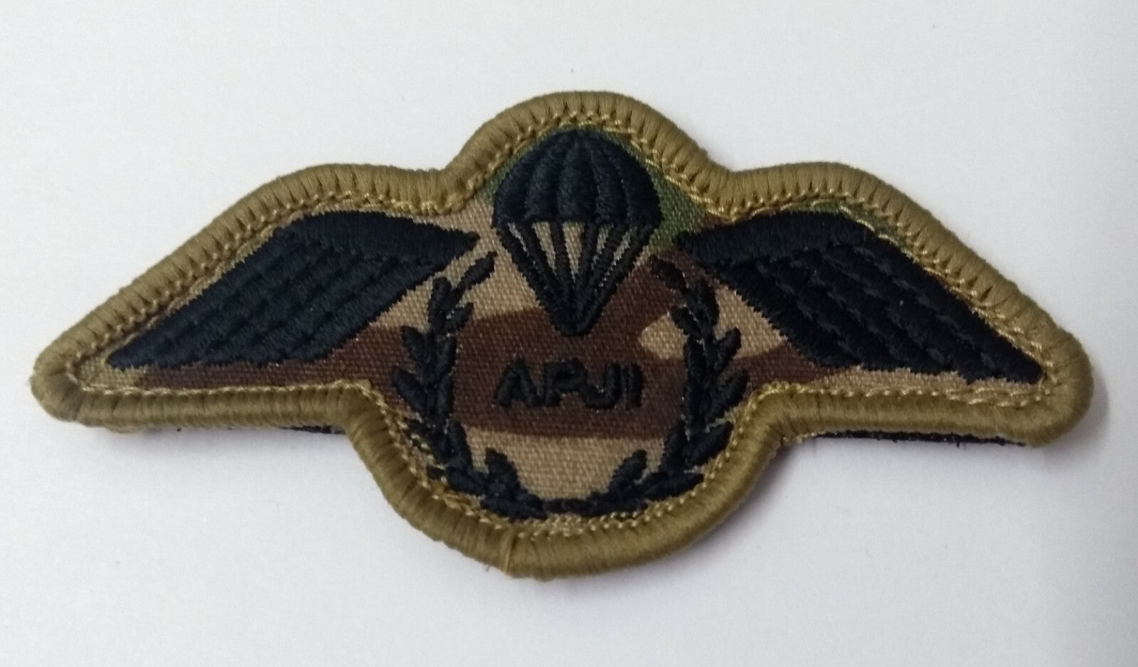 Genuine British Army Issue Camo Subdued APJI Jump Instructor Para Wings Patch