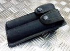 Security Detail Black Twin Holder Genuine British