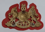 HCav Large Badge Coat of Arms General Service Scarlet Felt