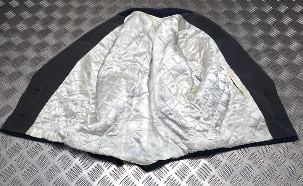 RAF Royal Air Force Vintage Mess Jacket Airforce Blue Grey Colour with Braided Cuffs by Moss Bros