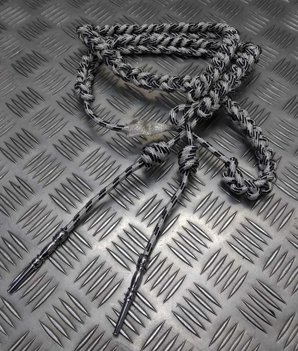 Oman Silver Aiguillette Senior Officer Blue Fleck Ceremonial UK Made
