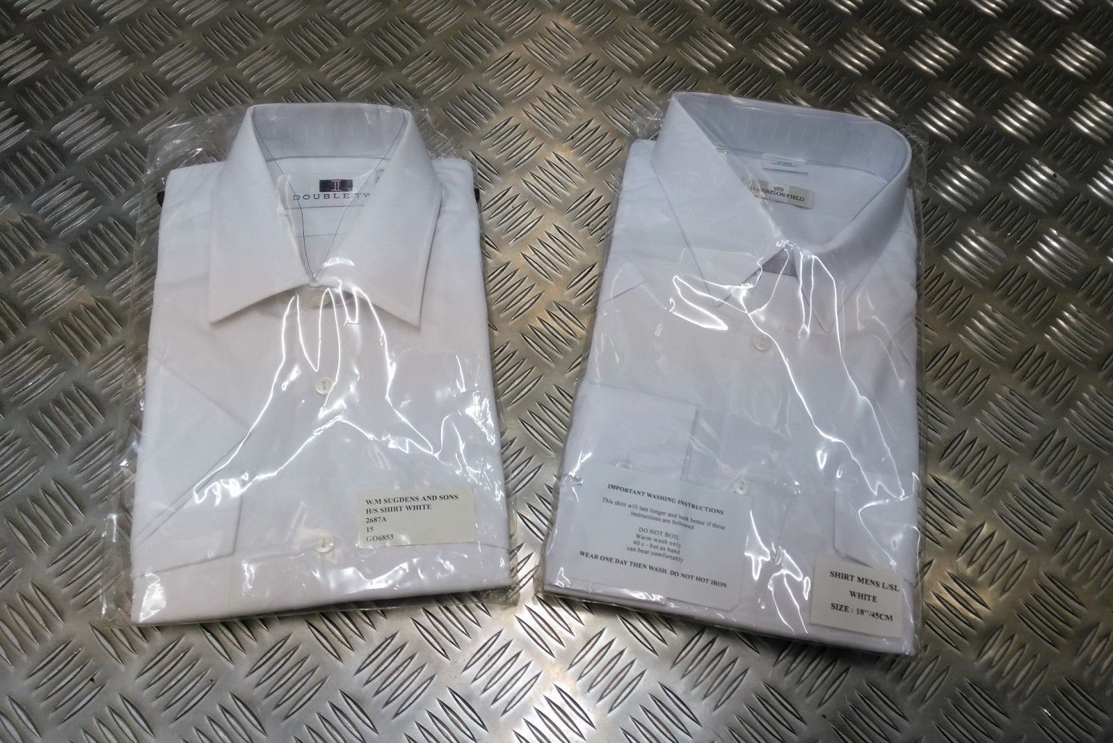Dress Shirt White long or Short Sleeves Security Officer's Assorted PS1