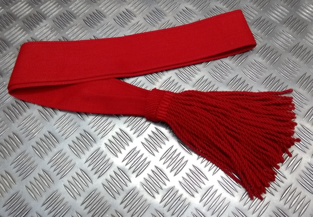 RAF Royal Air Force Shoulder Sash Red for Ceremonial and Parade Size 1