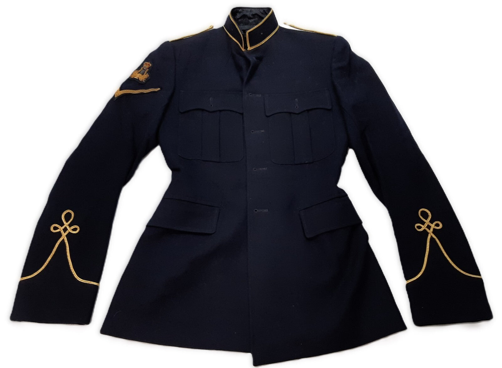 British Army Queens Division Normandy Band Jacket No1 Dress Staff Band Other Ranks Chest 37"